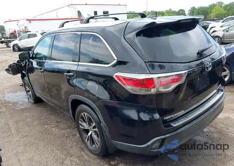 2016 Toyota Highlander Xle V6 из США, поврежденный, VIN 5TDJKRFH5GS270252
